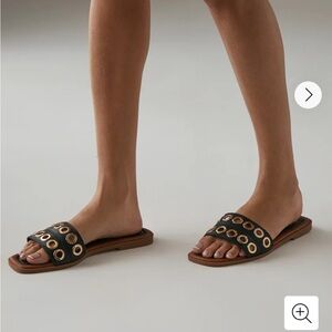 Shu shop black sandals
